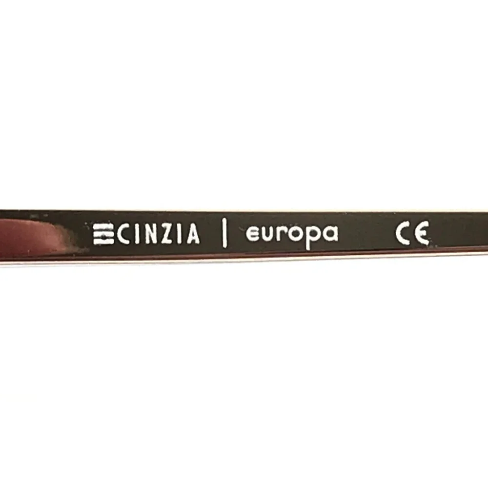 Cinzia Eyeglasses Frames CIN-5185 C2 Gold Black Butterfly Wire Rim 54-17-140